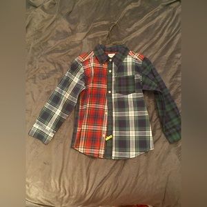 Carters plaid button down shirt 5T